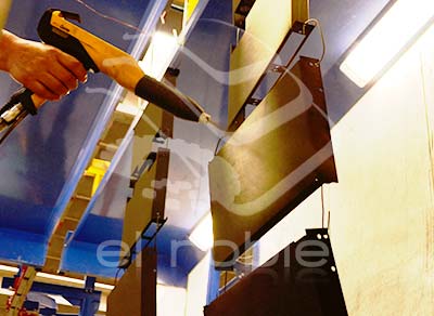 Aplicación de Pintura Electrostática